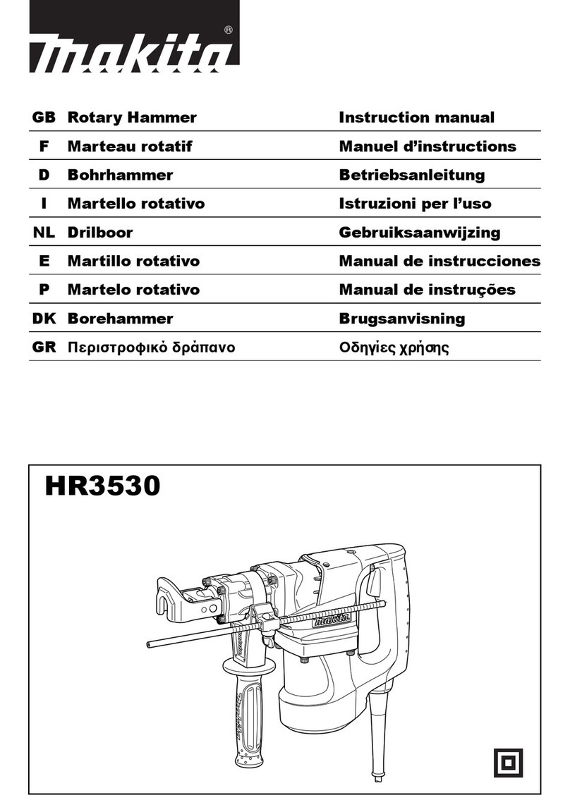 Makita HR3530 instruction manual