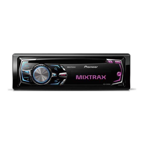 Pioneer DEH-X8500BT installation manual