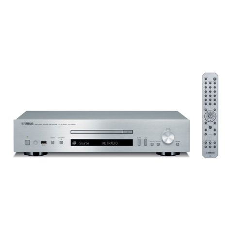 Yamaha CD-N500 User manual
