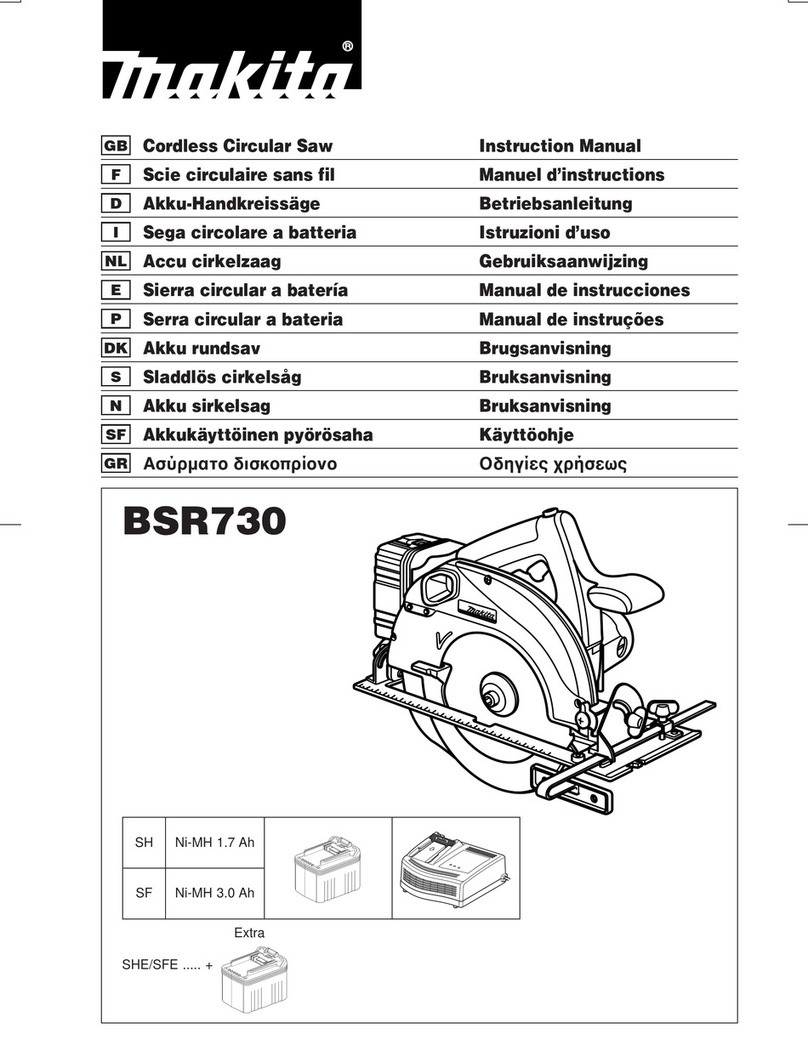 Makita BSR730 instruction manual