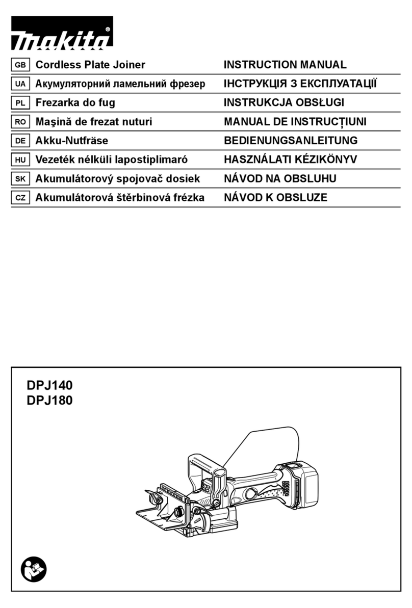 Makita DPJ140 User manual