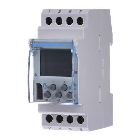 hager EG203E User manual