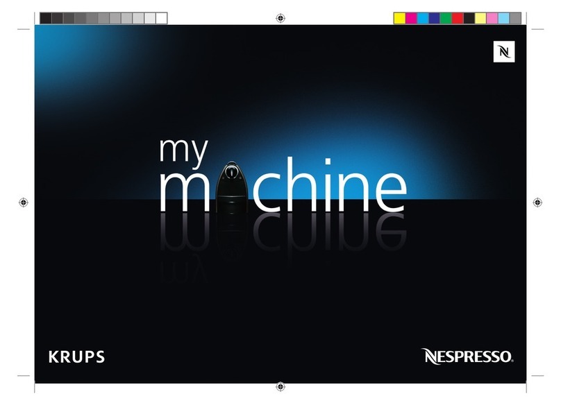 Nespresso Krups User manual