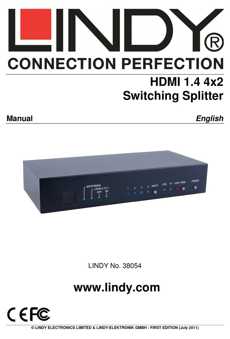 Lindy 38054 user manual