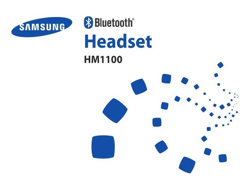 Samsung HM1100 manual