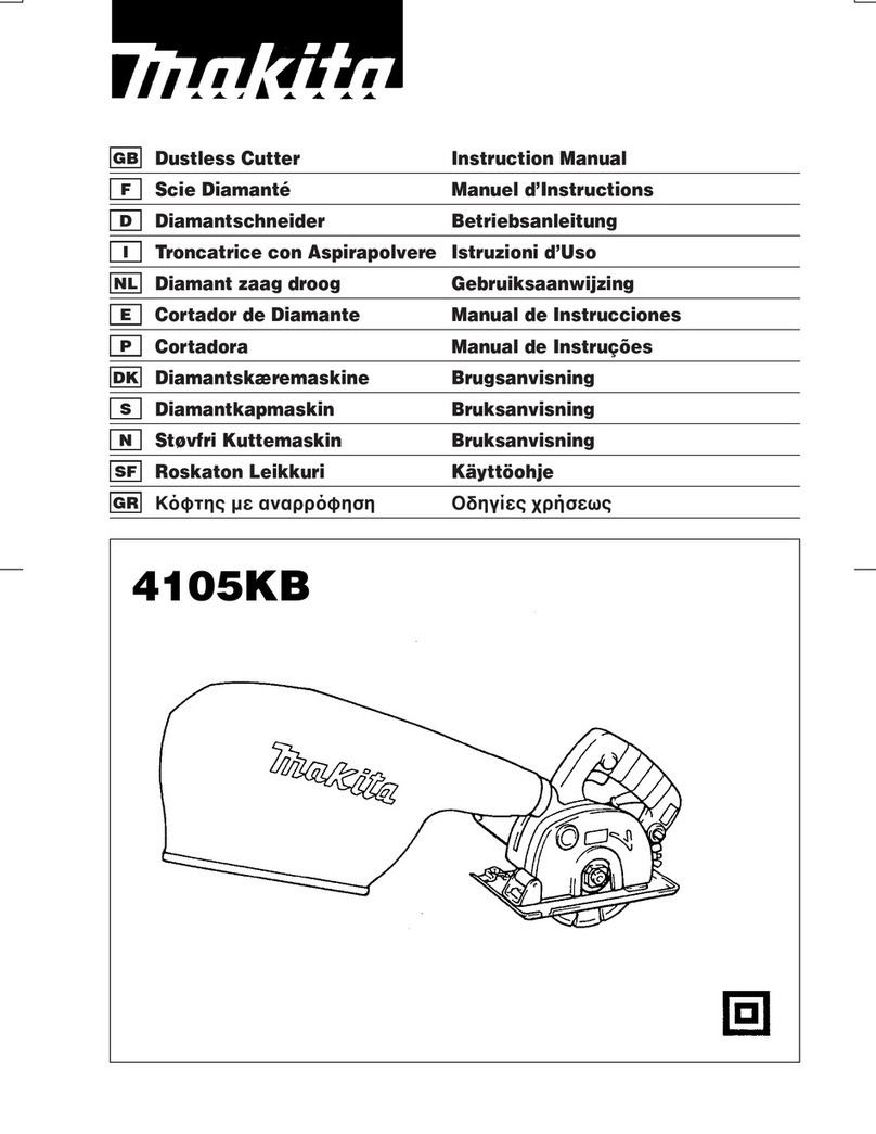 Makita 4105KB instruction manual