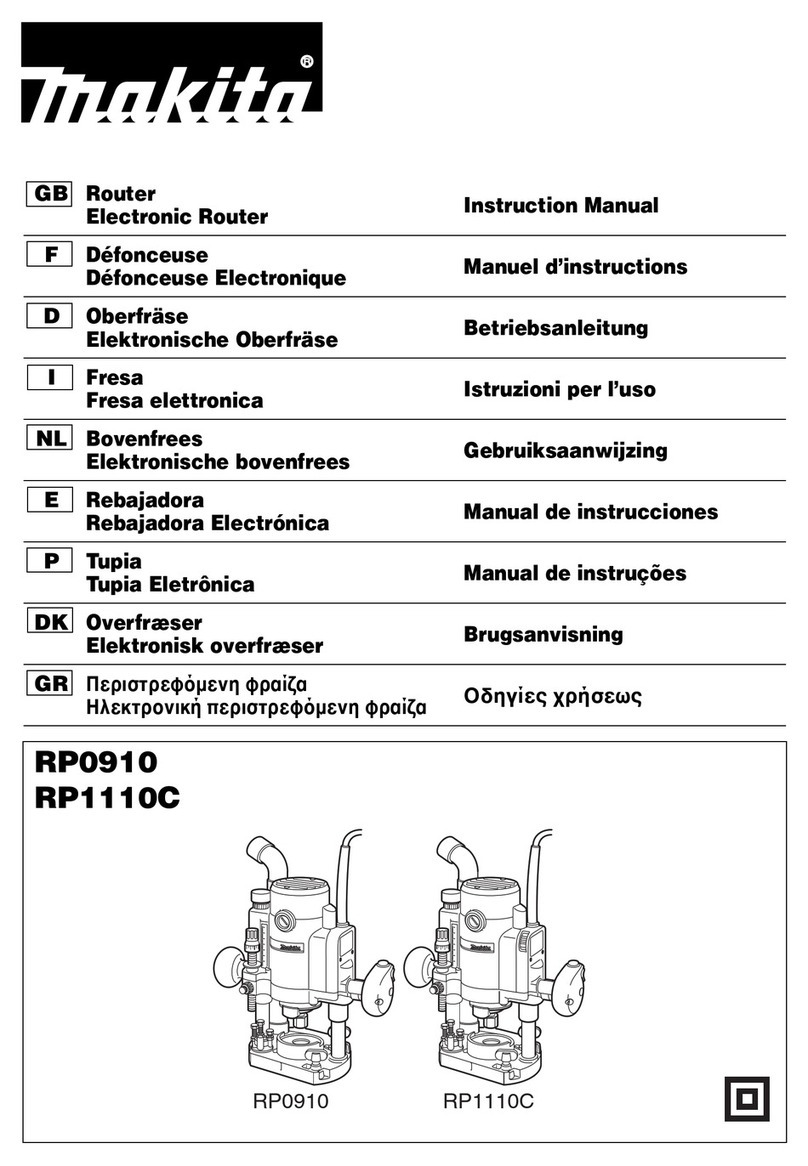 Makita RP0910 User manual