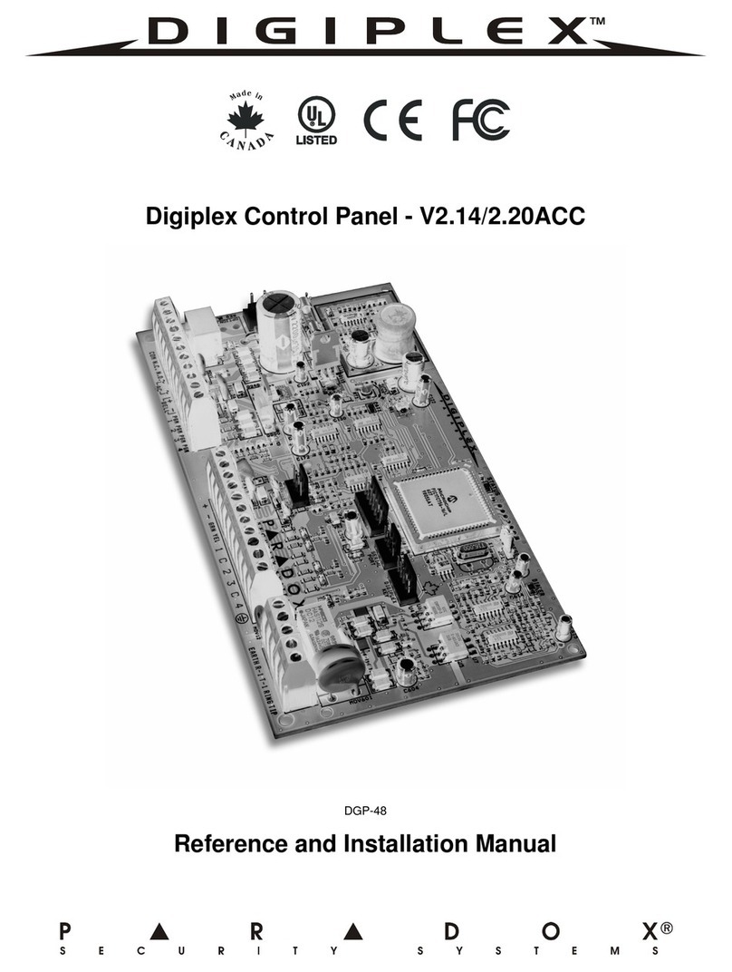 Digiplex DGP-48 Reference & installation manual