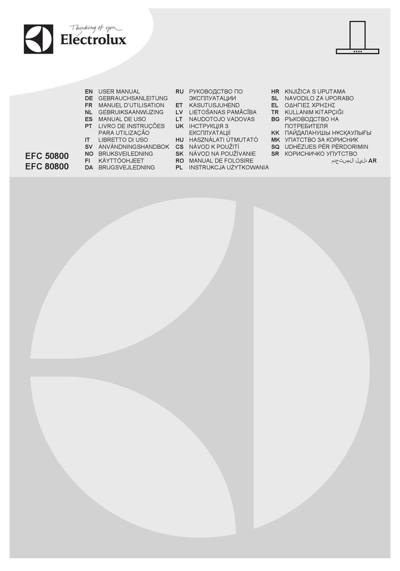 Electrolux EFC 50800 User manual