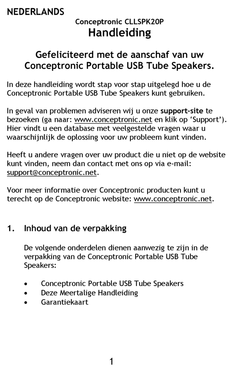 Conceptronic CLLSPK20P User manual
