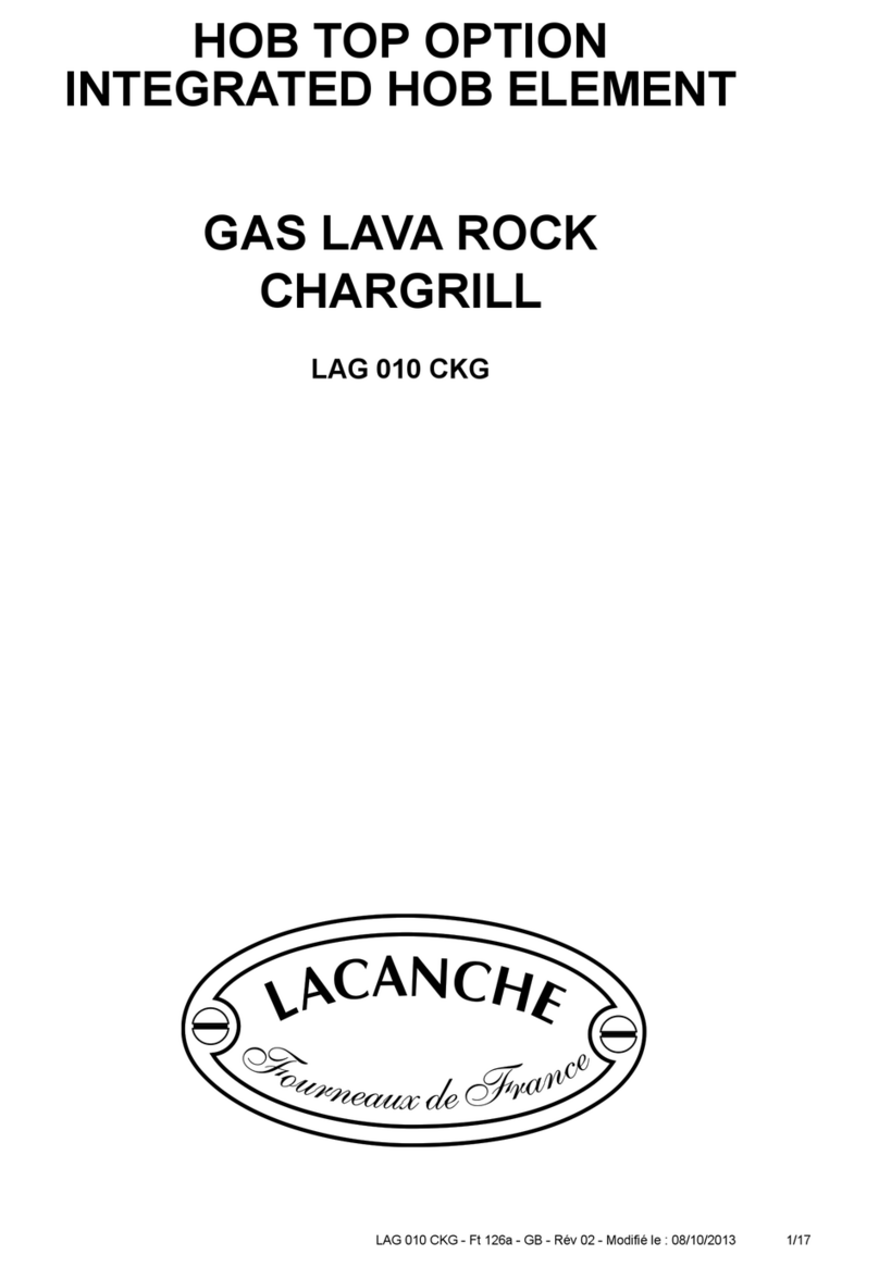 Lacanche LAG 010 CKG user manual