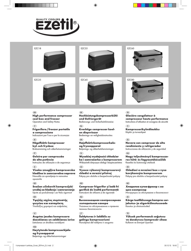 Ezetil EZC35 Operation and safety notes