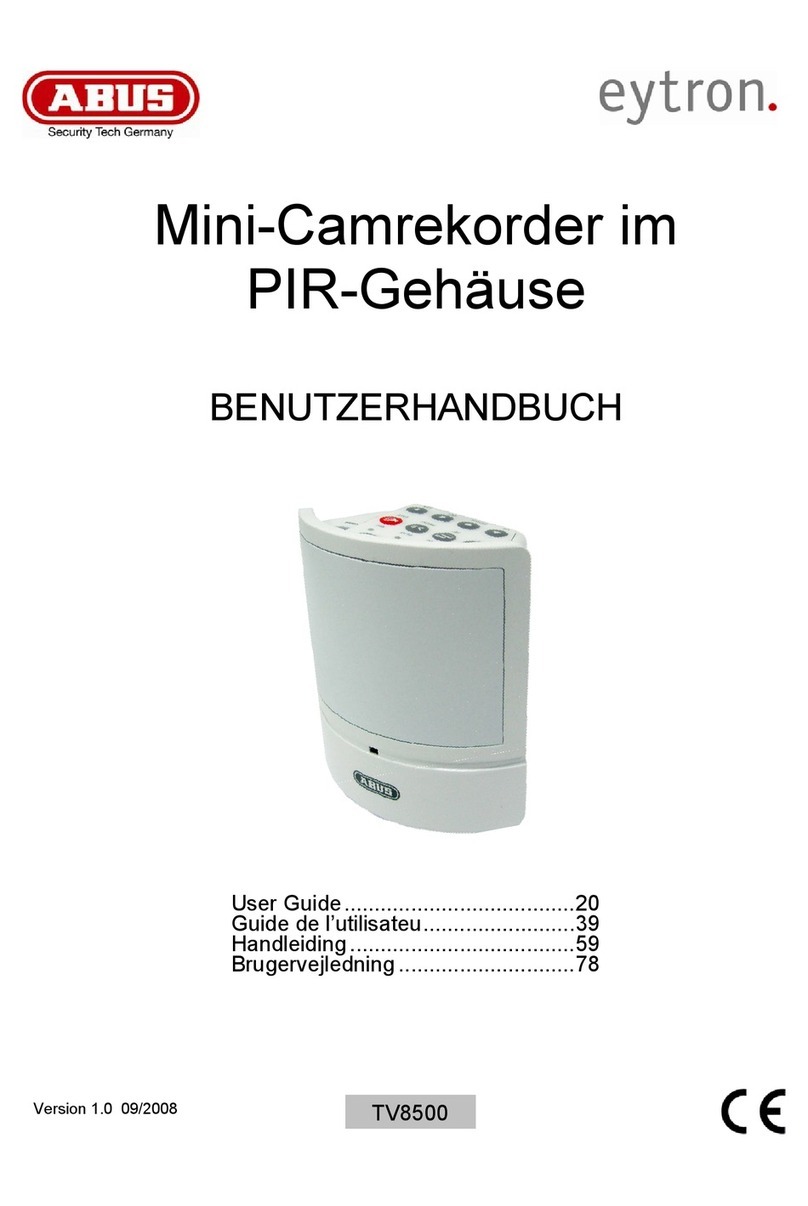 Abus TV8500 user guide