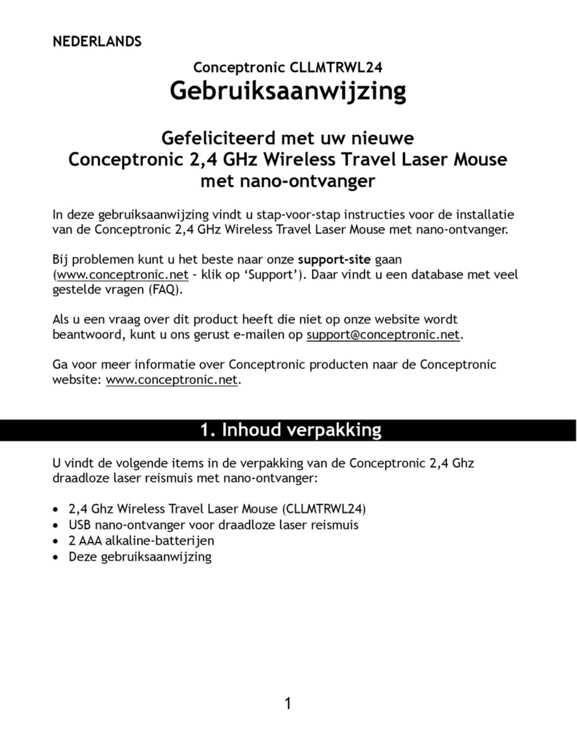 Conceptronic CLLMTRWL24 User manual