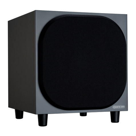Monitor Audio Bronze W10 User manual