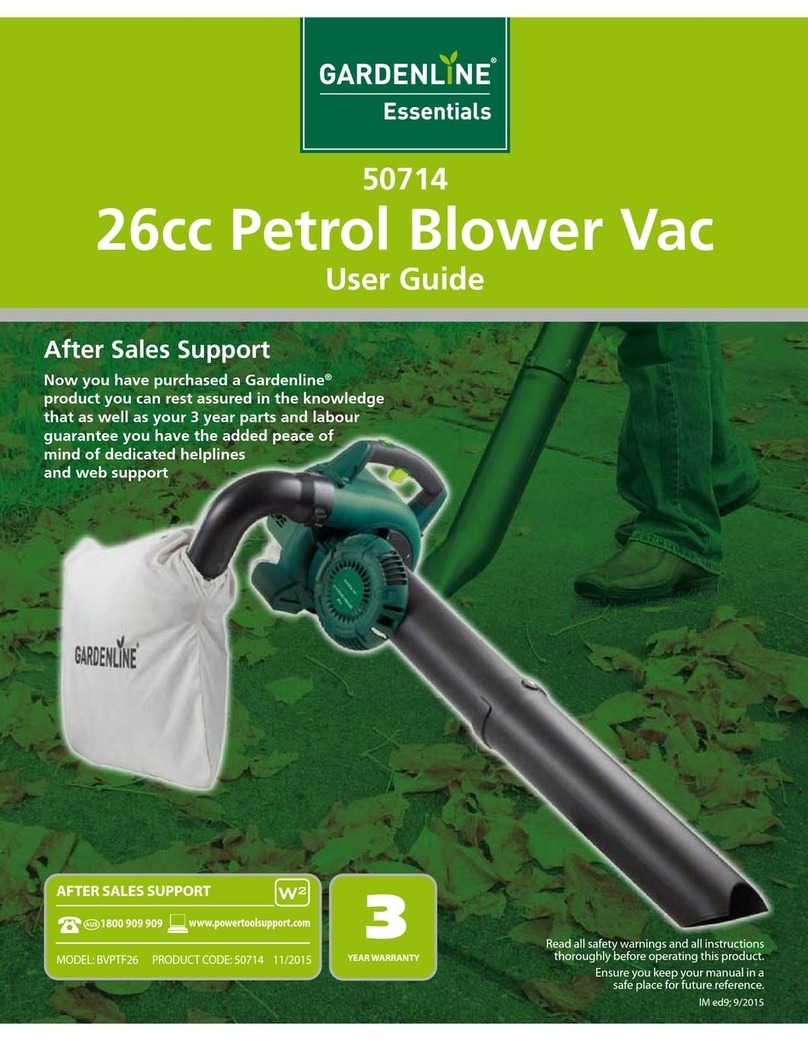 Gardenline 50714 User manual Gardenline 50714 User manual