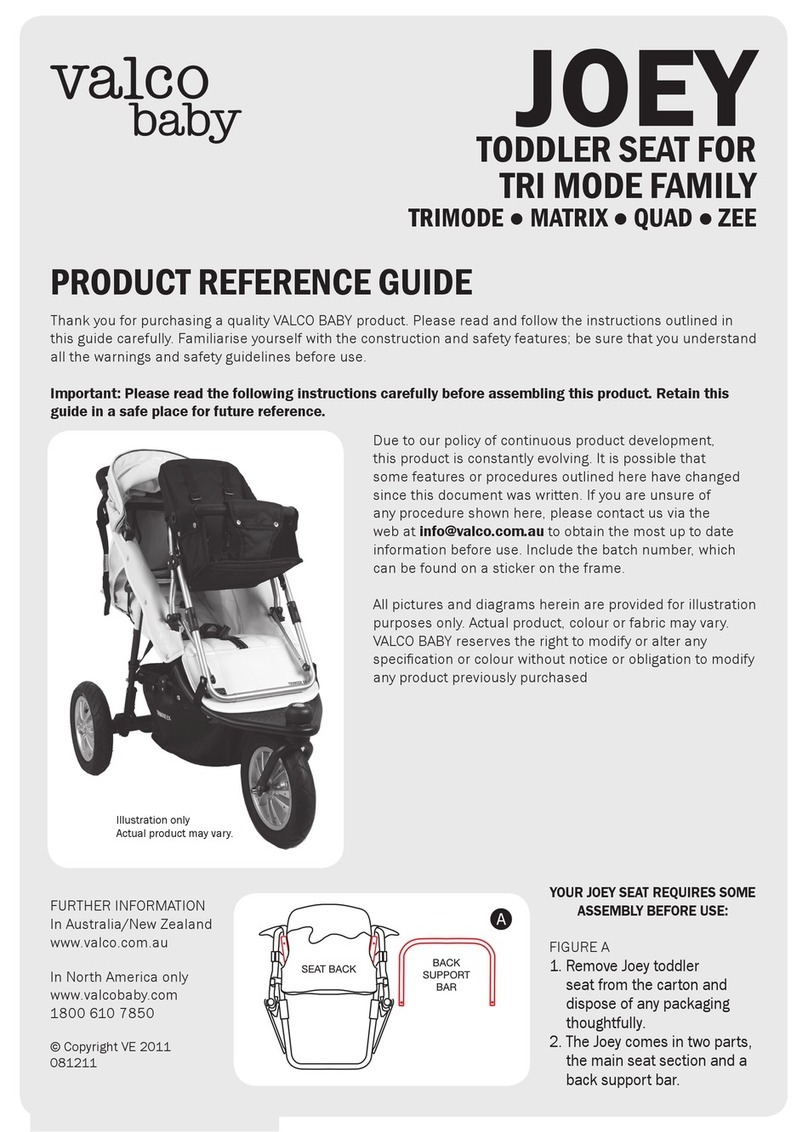 VALCOBABY JOEY Product reference guide