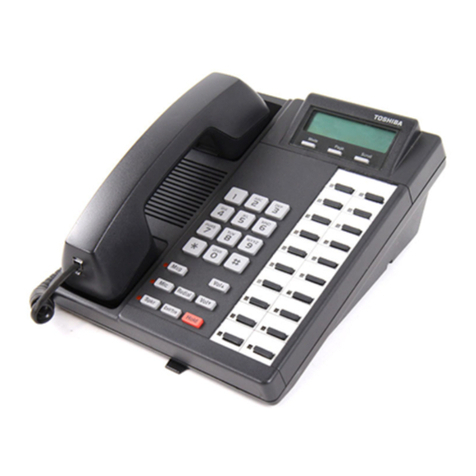 Toshiba Strata DK 2000-series Quick reference guide Toshiba Strata DK 2000-series Quick reference guide