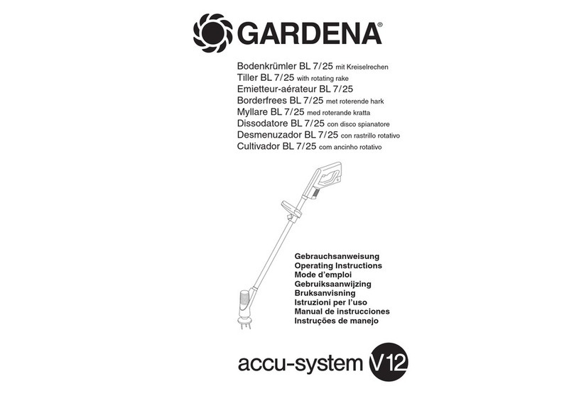 Gardena BL 7/25 User manual