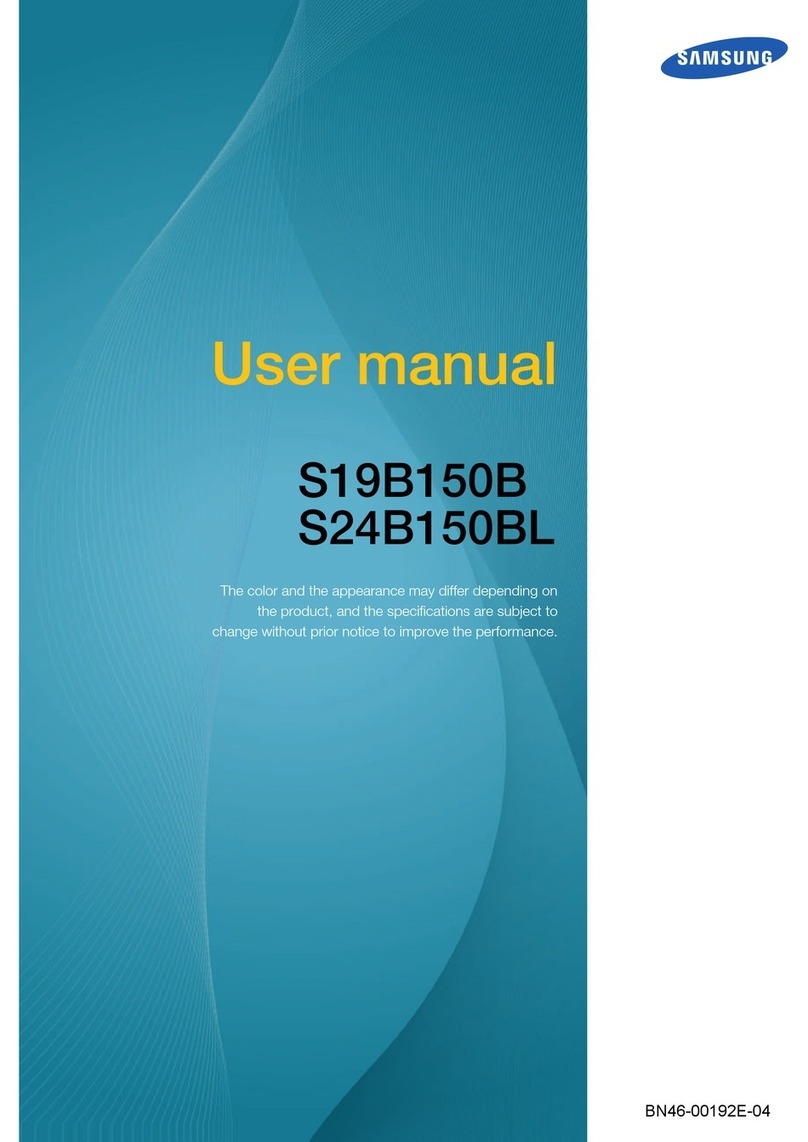 Samsung SyncMaster S19B150B User manual