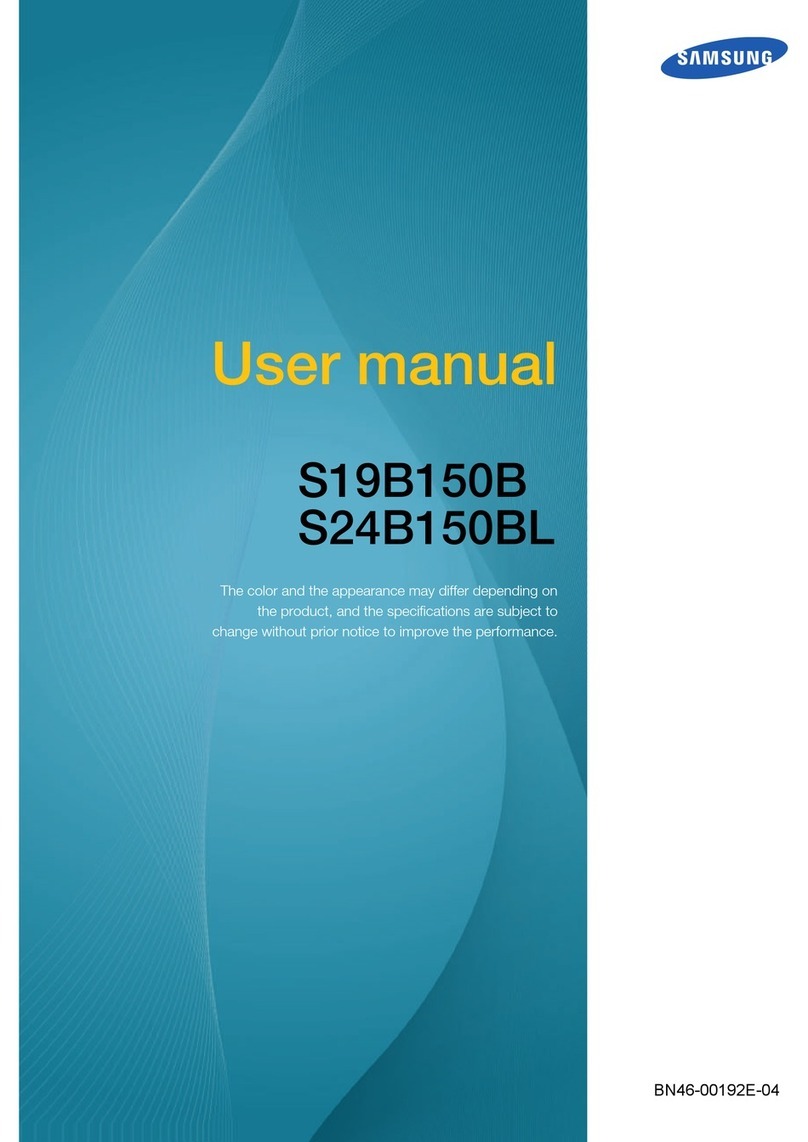 Samsung SyncMaster S19B150B User manual