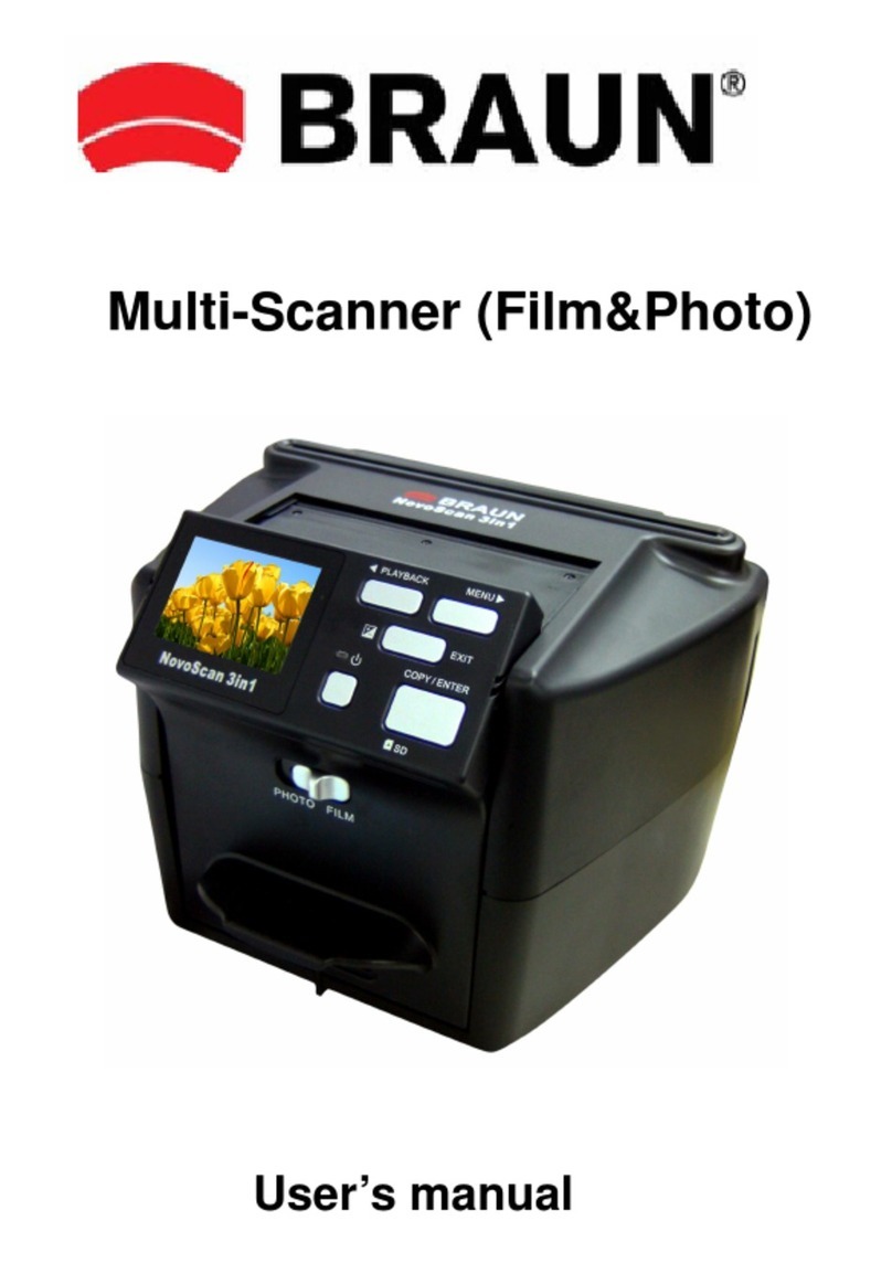Braun NovoScan 3in1 user manual