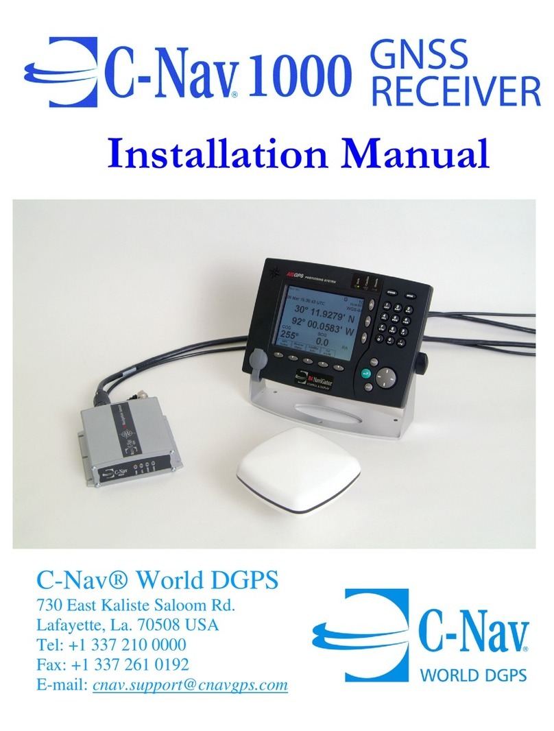 C-Nav 1000 R4 installation manual