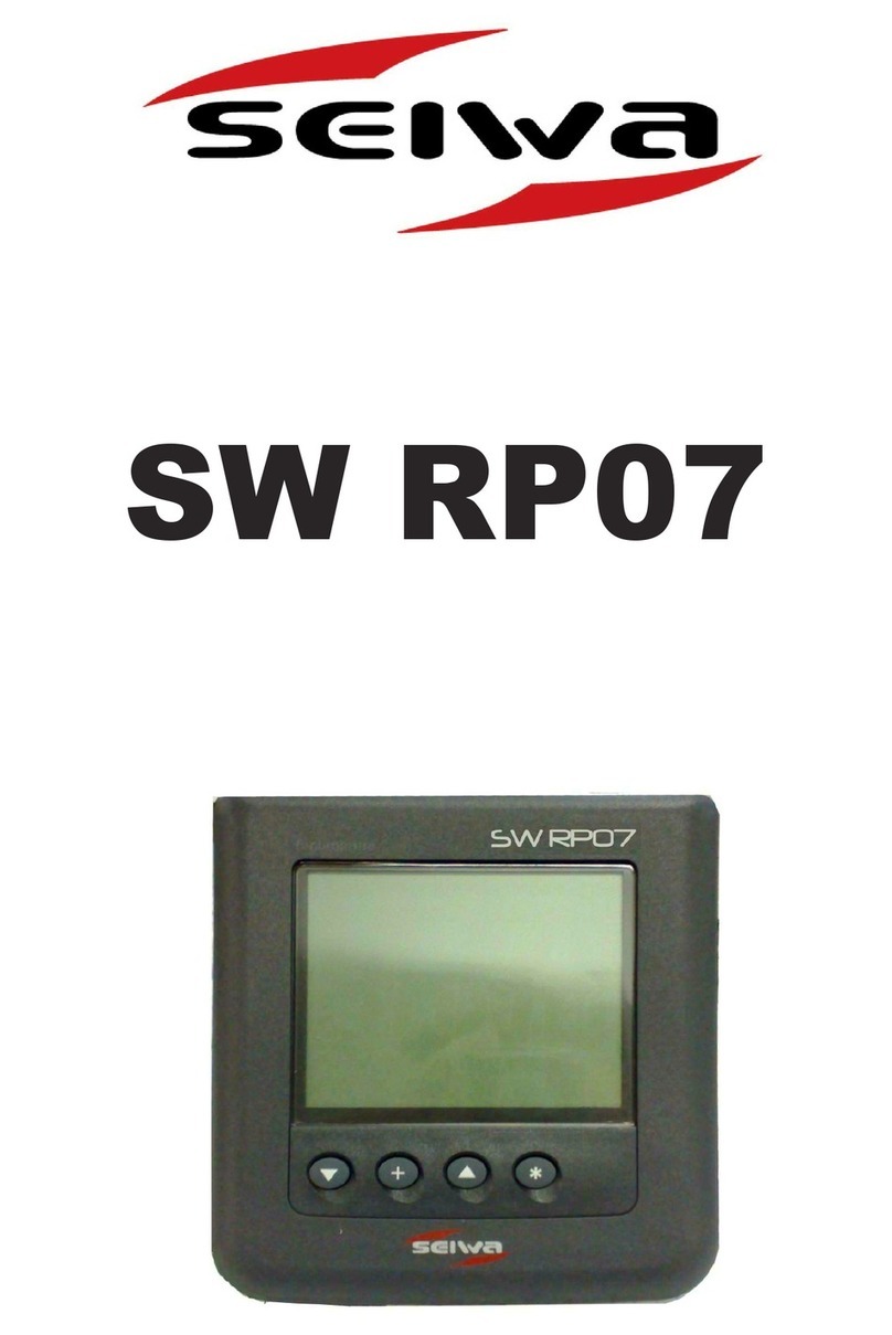 Seiwa SW RP07 user guide