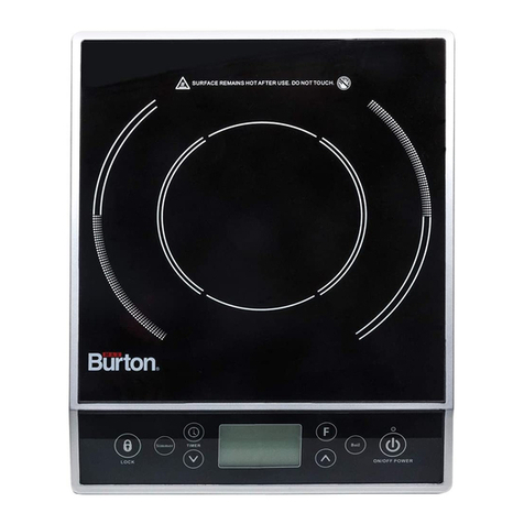 Max Burton 6400 operating instructions