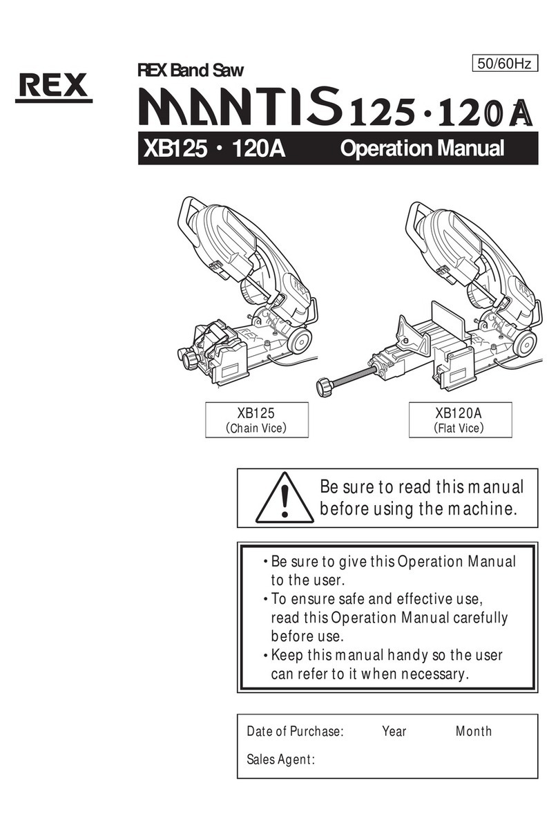 REX MANTIS 125 Operation manual