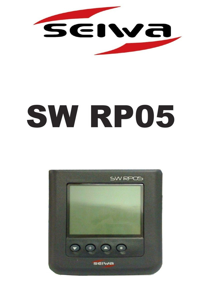 Seiwa SW RP05 operating instructions