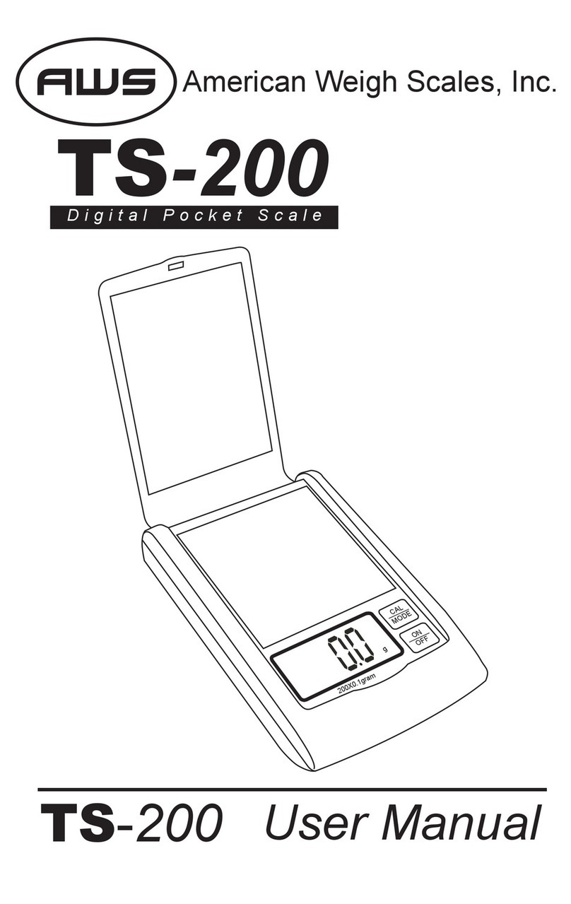 AWS TS-200 User manual