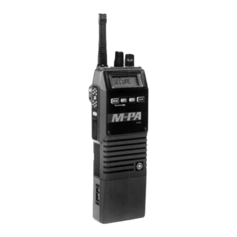 Ericsson Voice Guard M-Pa SCAN Operator's manual