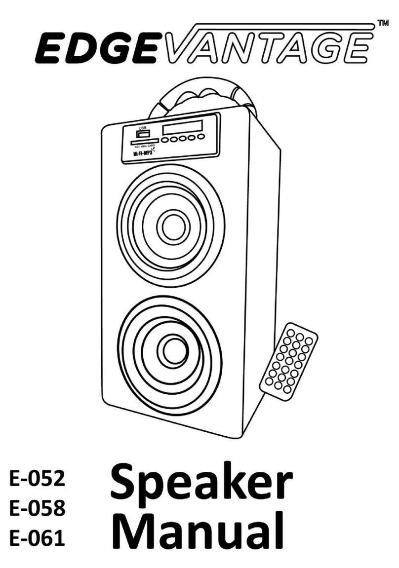 EdgeVantage E-052 user manual