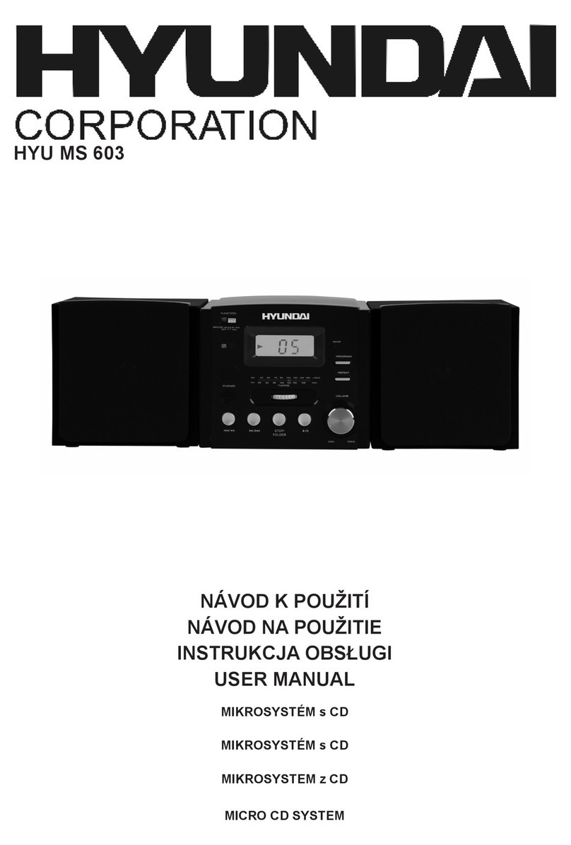 Hyundai HYU MS 603 user manual