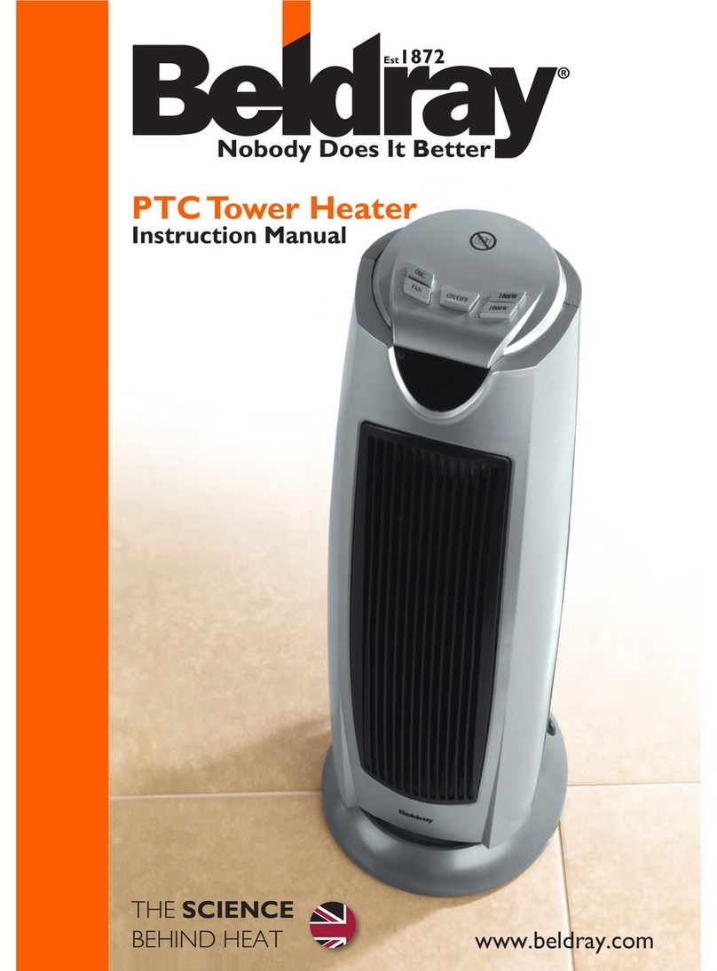 Beldray EH0933 instruction manual