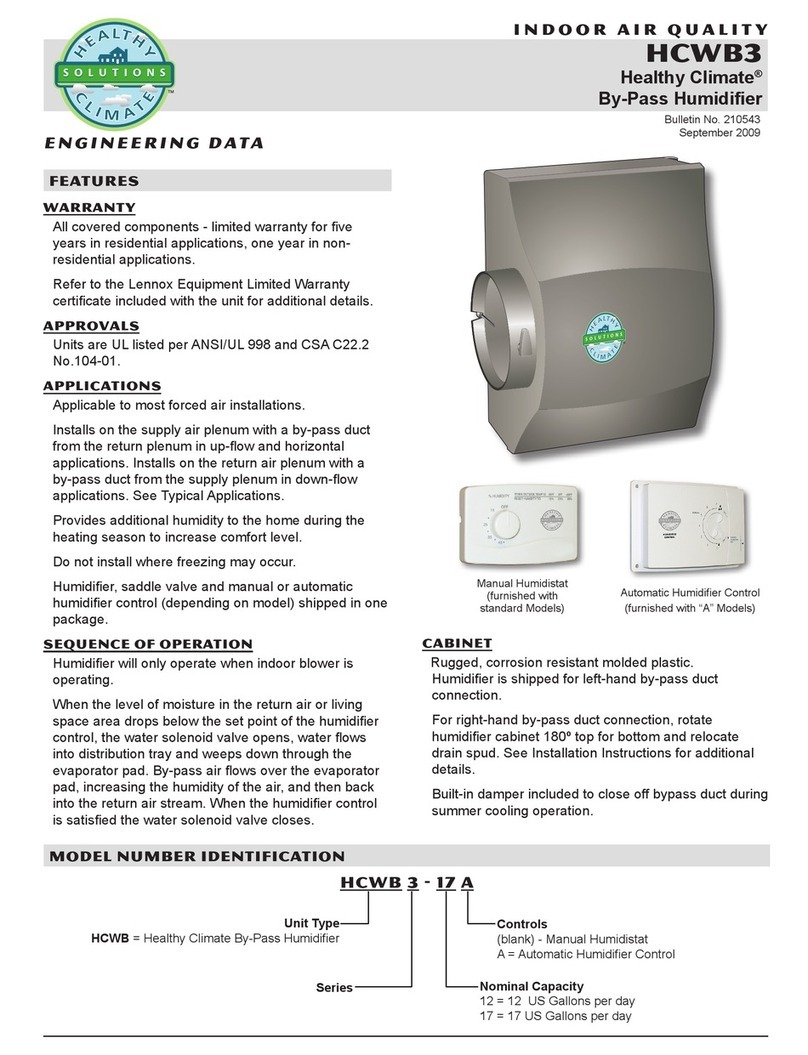 Healthy Climate HCWB3 user guide