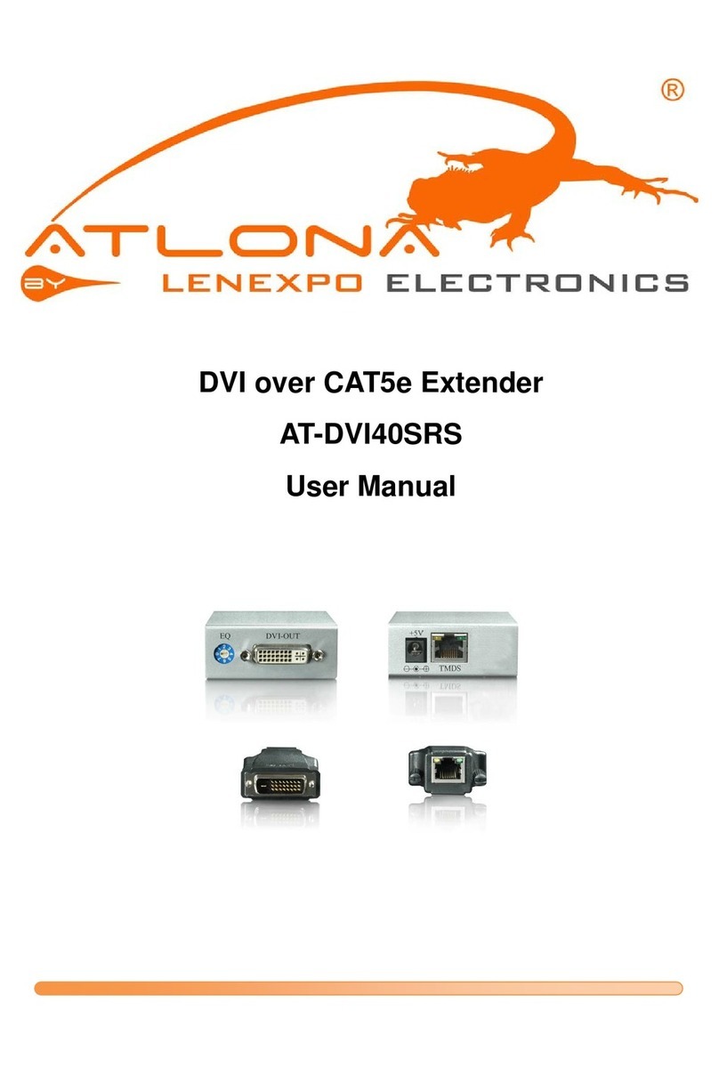 Atlona AT-DVI40SRS user manual