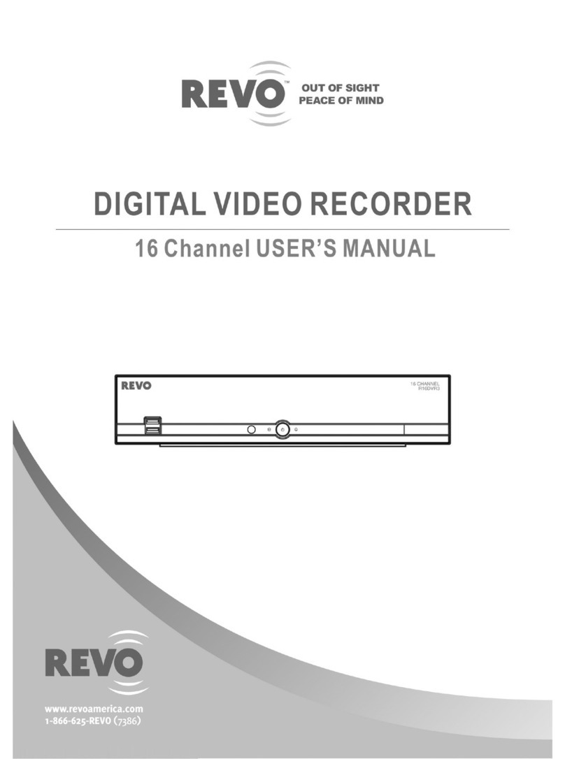Revo R16DVR3 User manual