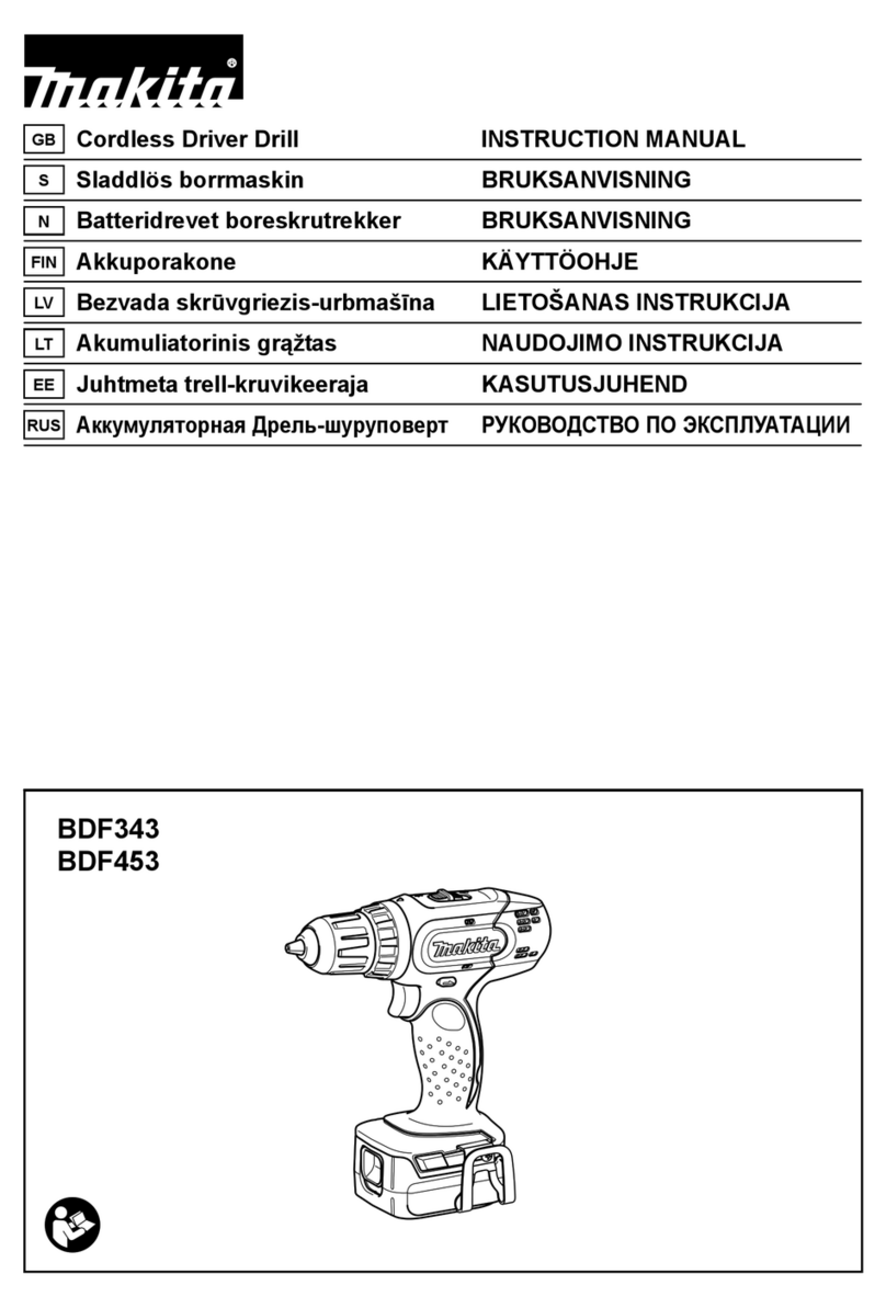 Makita BDF453 instruction manual