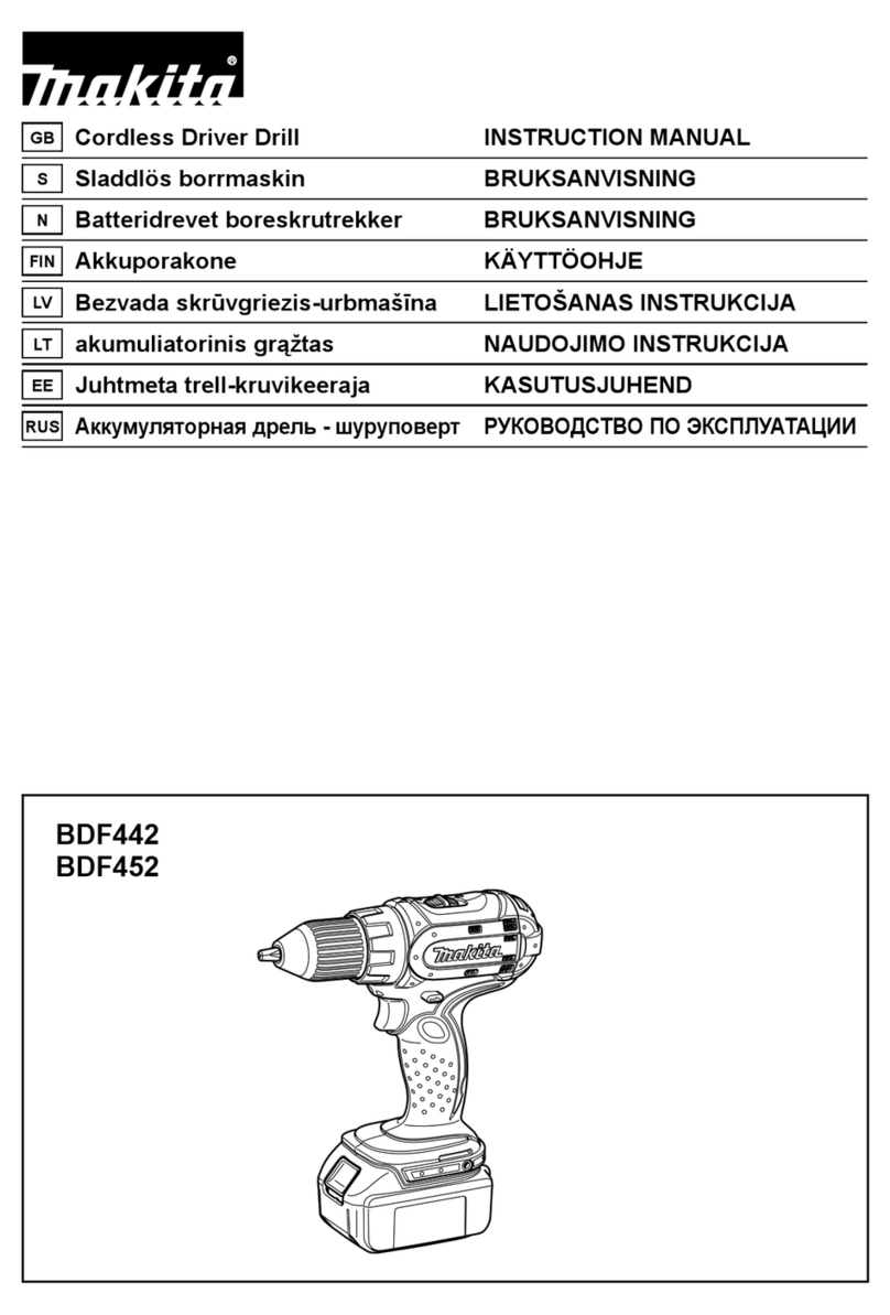 Makita BDF442 instruction manual