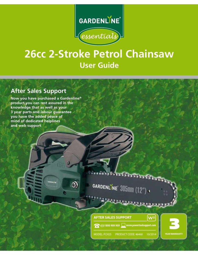 Gardenline PCH25 User manual