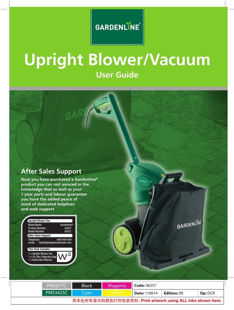 Gardenline 36357 User manual
