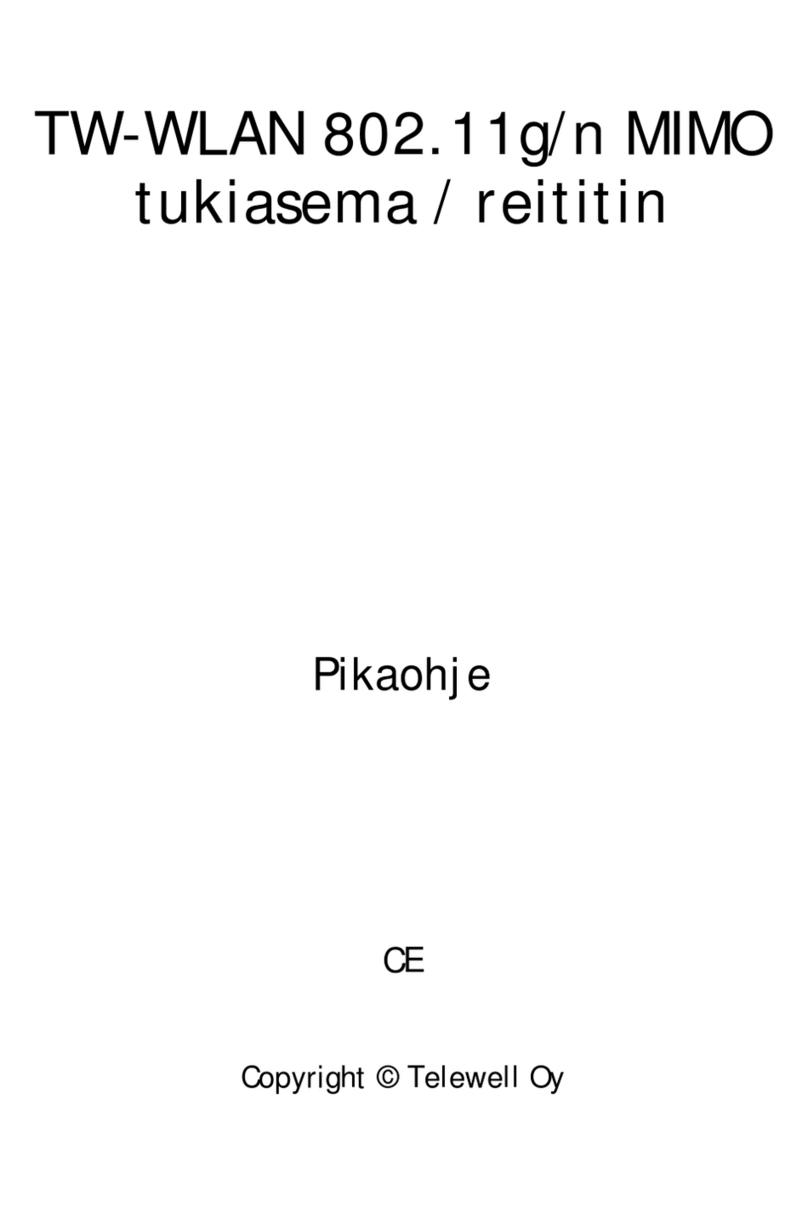 TeleWell TW-WLAN-AP User manual