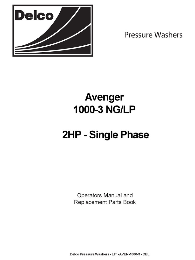 Delco Avenger 1000-3 NG Operator's manual