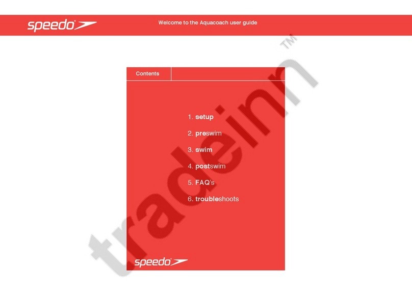 Speedo Aquacoach 22742 user guide