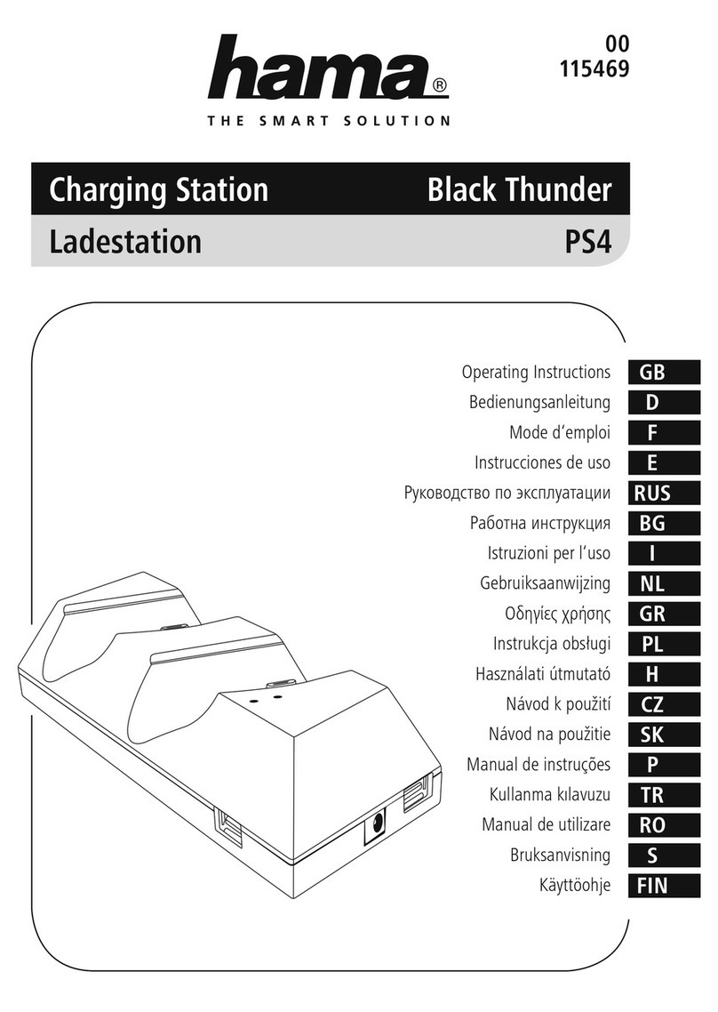 Hama 00115469 Black Thunder User manual