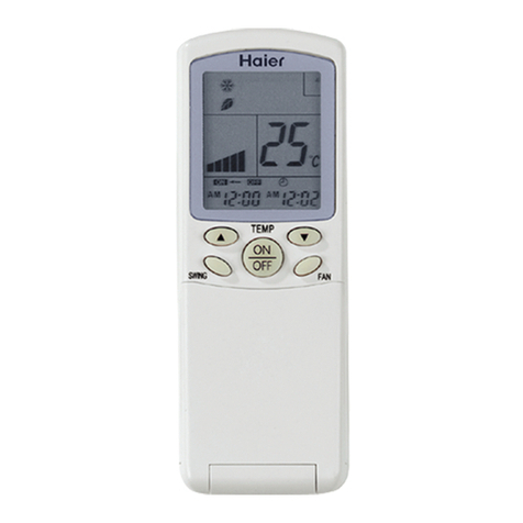 Haier YR-H71 User manual