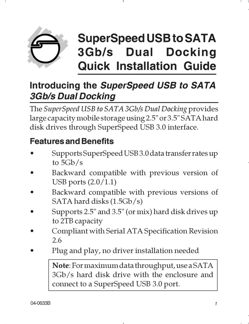 SIIG SC-SA0J12-S1 User manual