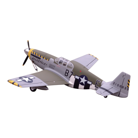 Troy Built Models P-51B Mustang User manual
